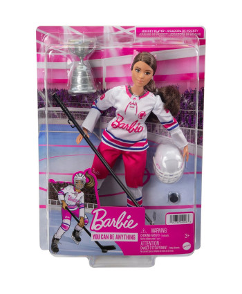 Кукла Barbie Зимние виды спорта Хоккеист HFG74
