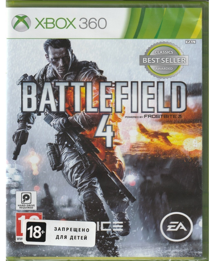 игра Battlefield 4 (Xbox 360, русская версия)