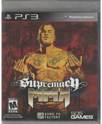 игра Supremacy MMA (PS3)