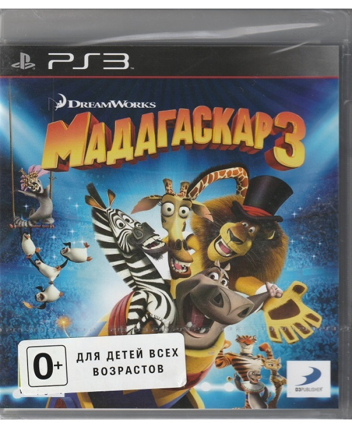 игра Мадагаскар 3 The Video Game Русская Версия (PS3)