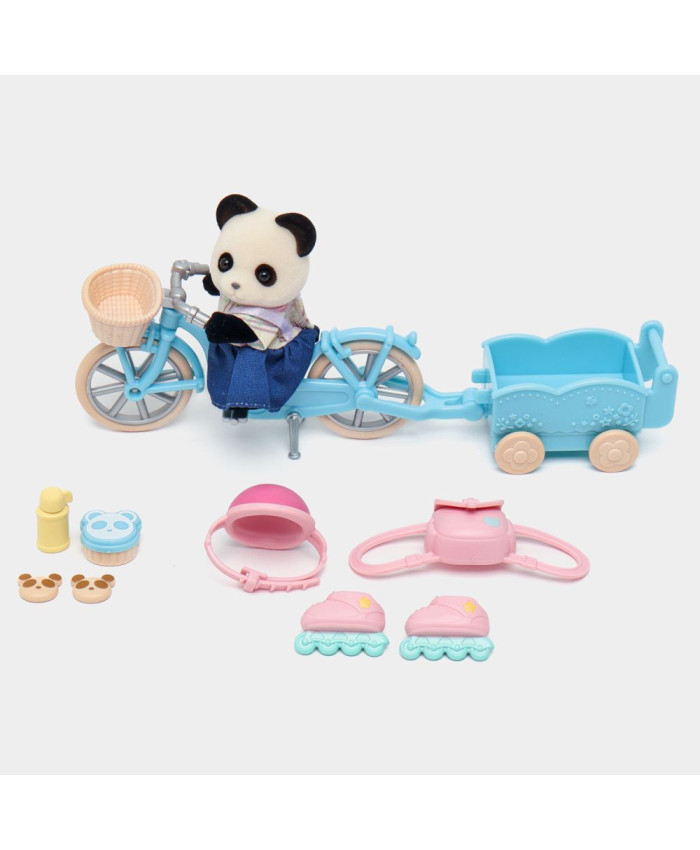 Sylvanian Families Набор Прогулка на велосипеде и катание на роликах