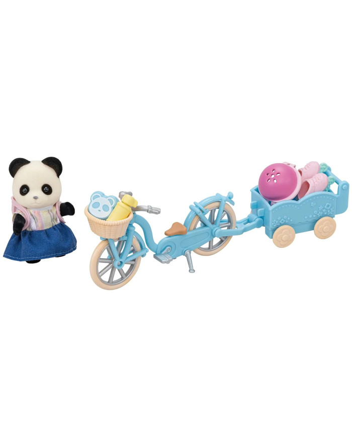Sylvanian Families Набор Прогулка на велосипеде и катание на роликах