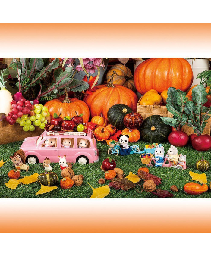 Sylvanian Families Набор Прогулка на велосипеде и катание на роликах