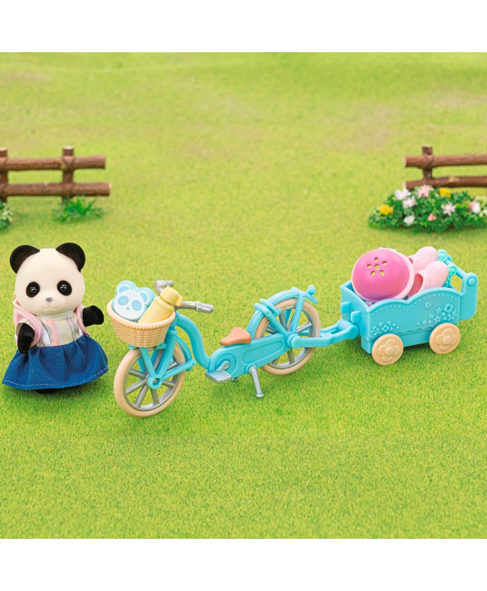 Sylvanian Families Набор Прогулка на велосипеде и катание на роликах