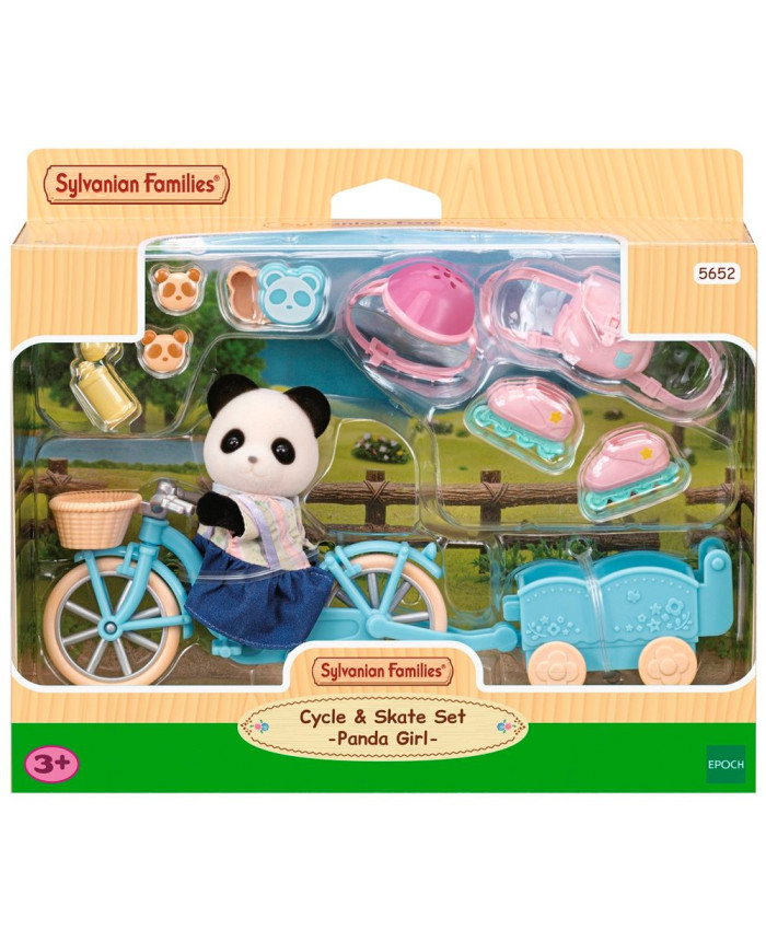 Sylvanian Families Набор Прогулка на велосипеде и катание на роликах