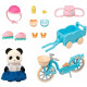 Sylvanian Families Набор Прогулка на велосипеде и катание на роликах
