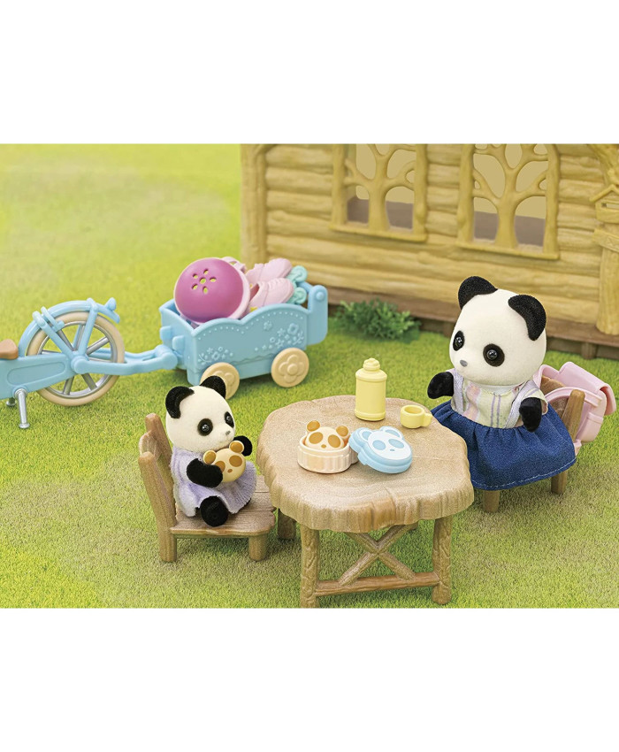 Sylvanian Families Набор Прогулка на велосипеде и катание на роликах