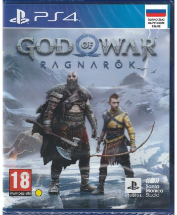 игра God of War Ragnarok Русская Версия Диск (PS4)