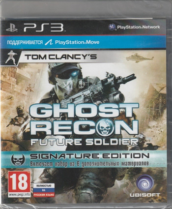 игра Tom Clancy's Ghost Recon: Future Soldier. Signature Edition (PlayStation 3, Русская версия)