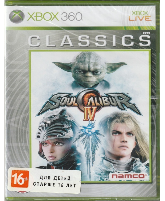 игра SoulCalibur IV (Xbox 360, Английский язык)