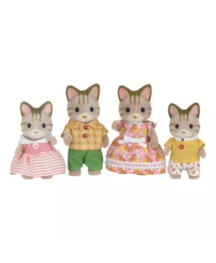Sylvanian Families Семья полосатых кошек 5180