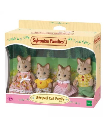 Sylvanian Families Семья полосатых кошек 5180