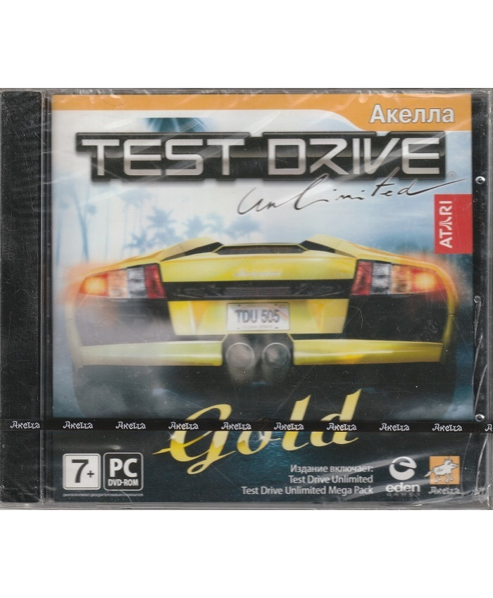Test Drive Unlimited Gold Русская версия Jewel (PC)