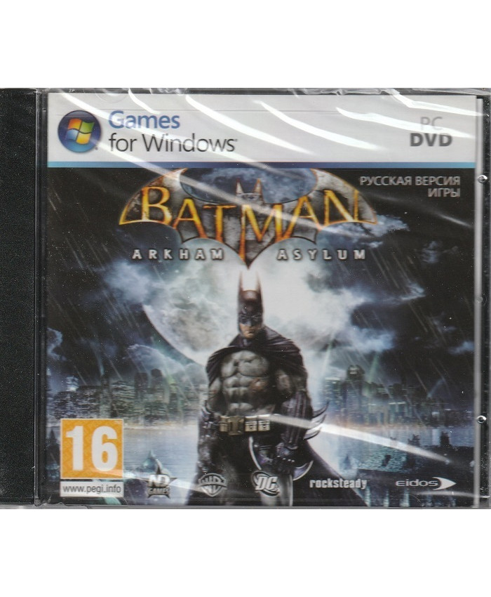 игра Batman: Arkham Asylum Русская Версия Jewel (PC)