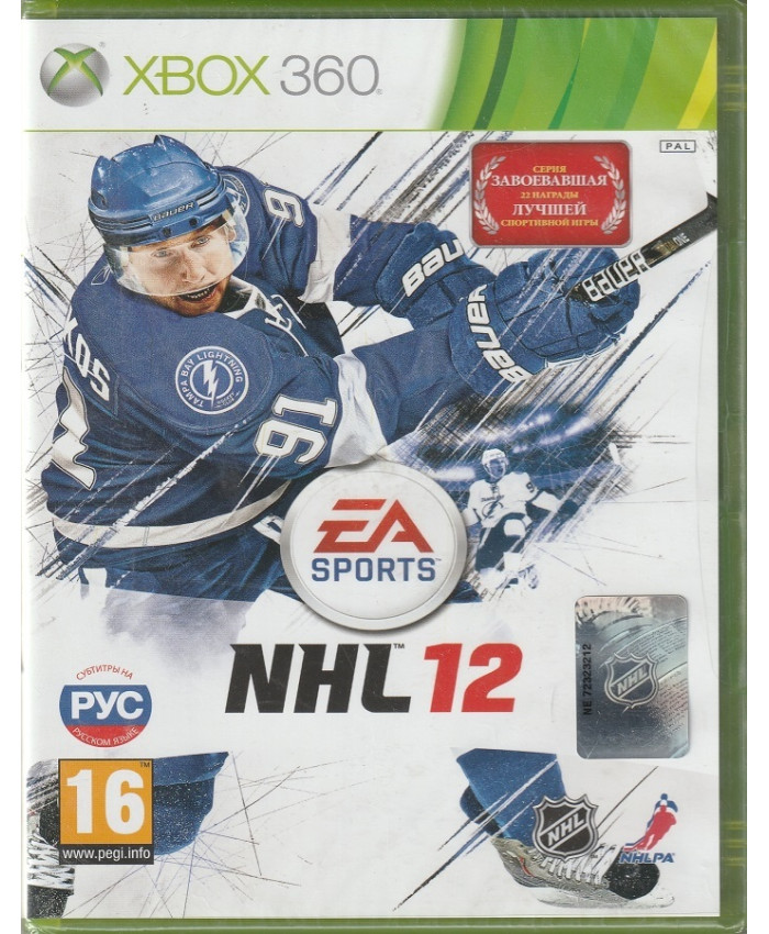 игра NHL 12 (Xbox 360, русские субтитры)