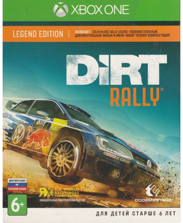  Dirt Rally Legend Edition Русская Версия (Xbox One)