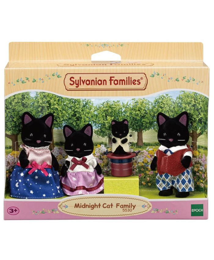 Набор Sylvanian Families Семья Черных котов 5530