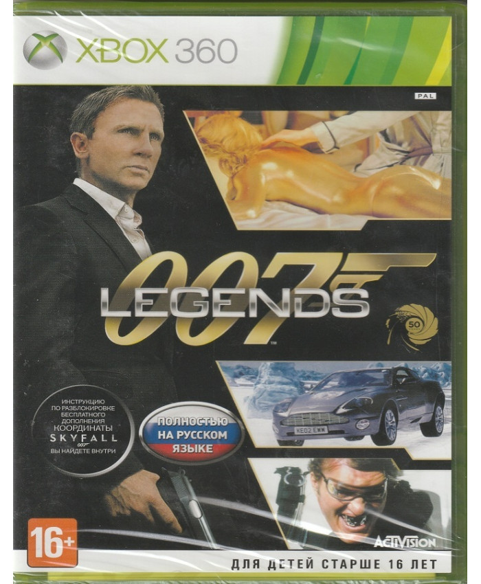 игра 007 Legends (Xbox 360, русская версия) 