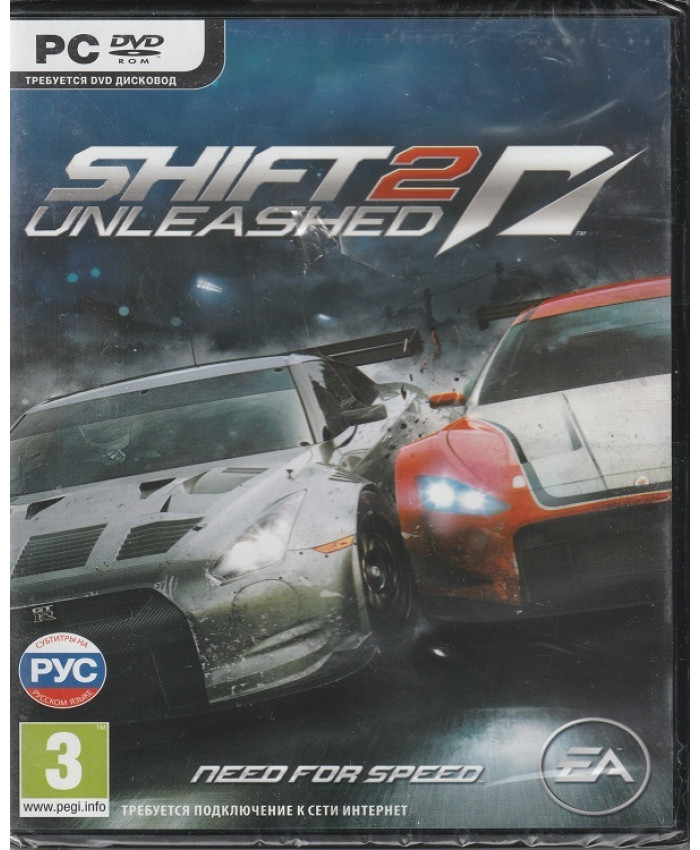 игра Need for Speed: Shift 2 Unleashed Русская Версия Box (PC)