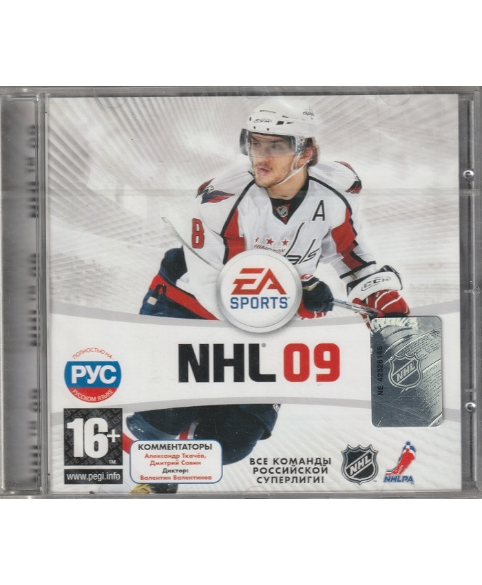 NHL 09 Русская версия Jewel (PC)