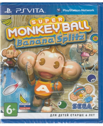 игра Super Monkey Ball: Banana Splitz (PS Vita)