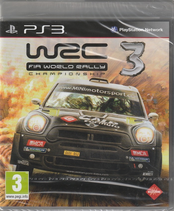 игра WRC 3: FIA World Rally Championship (PS3)