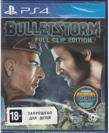 игра Bulletstorm: Full Clip Edition Русская Версия (PS4)