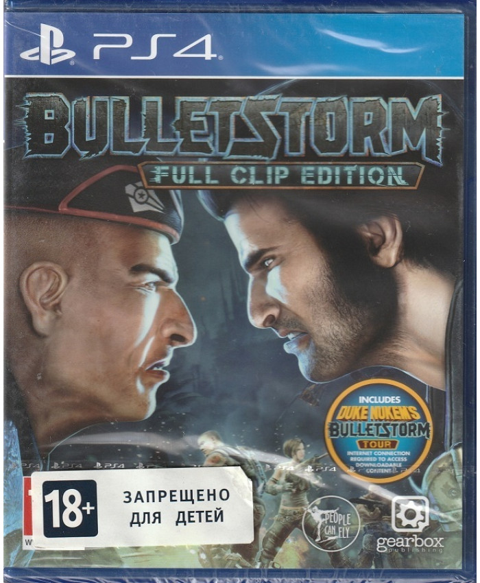 игра Bulletstorm: Full Clip Edition Русская Версия (PS4)