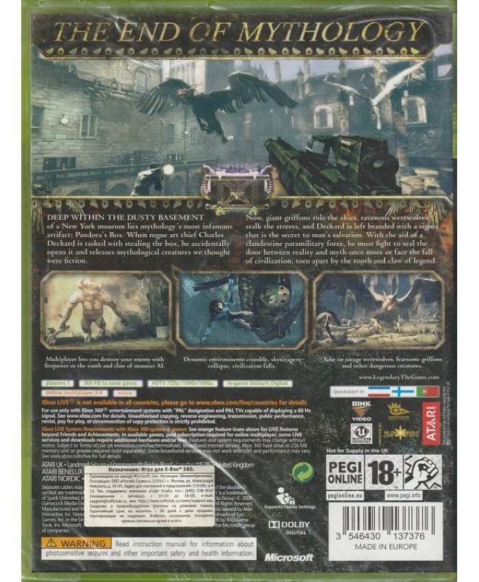 Legendary (Xbox 360)