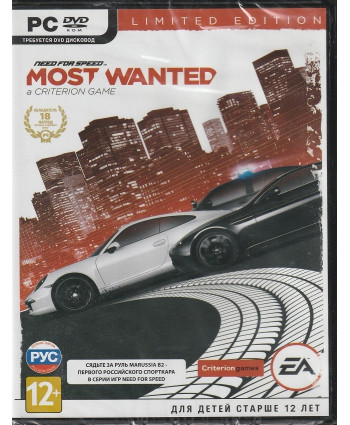 игра Need for Speed: Most Wanted 2012 (Criterion) Limited Edition Русская Версия Box (PC)