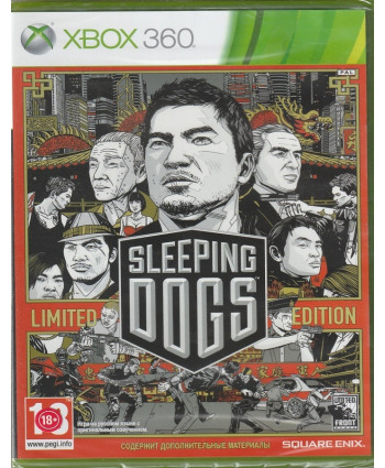 игра Sleeping Dogs Limited Edition (Xbox 360, русские субтитры)