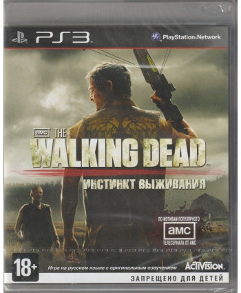 игра The Walking Dead Инстинкт выживания Русская Версия (PS3)