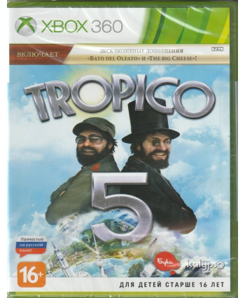 игра Tropico 5 (Xbox 360, русская версия)