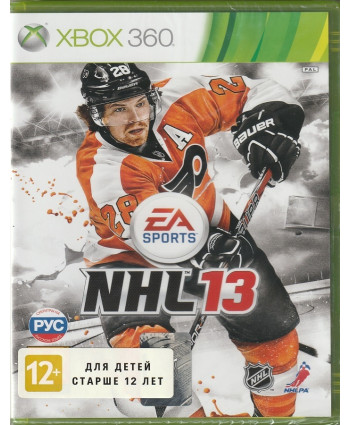 игра NHL 13 (Xbox 360, русские субтитры)