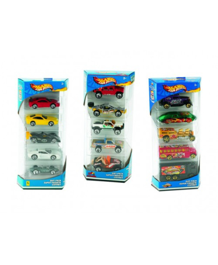 Набор машинок Mattel Hot Wheels Toxic Creatures, 5 шт, 1806_GTN46