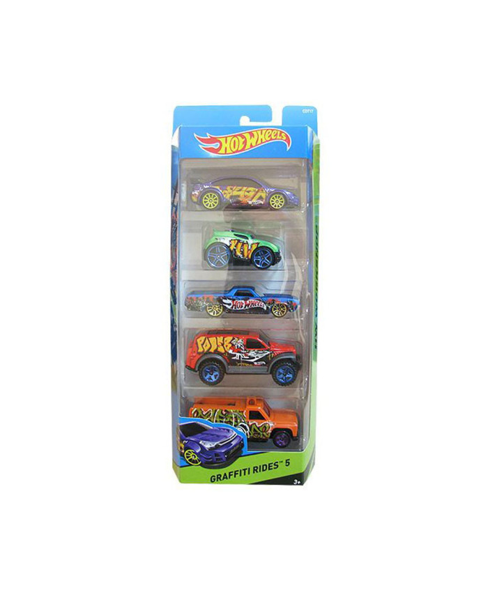 Набор машинок Mattel Hot Wheels Toxic Creatures, 5 шт, 1806_GTN46