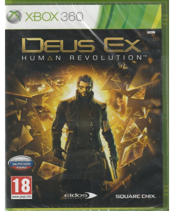 игра Deus Ex: Human Revolution (Xbox 360, русская версия)