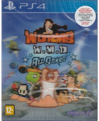 игра Worms W.M.D. All Stars Русская Версия (PS4)