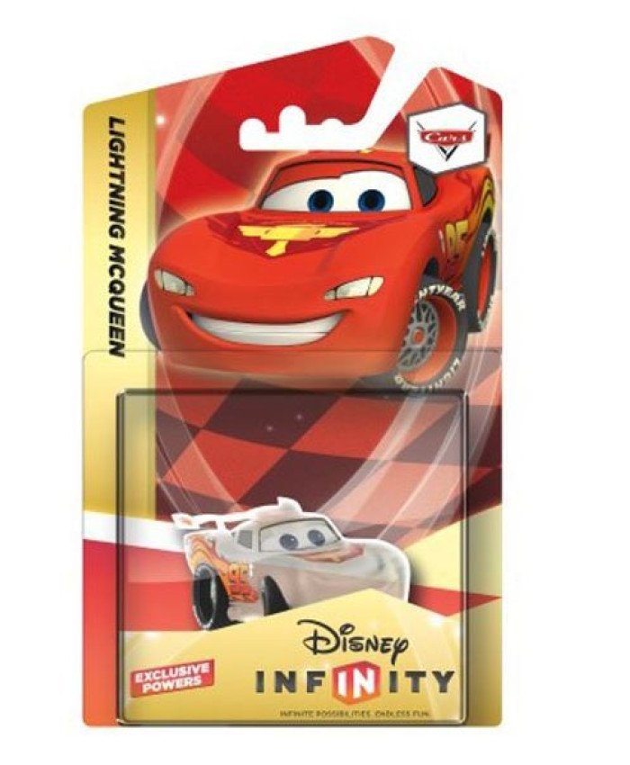 Disney Infinity 1.0 Интерактивная фигурка персонажа Молния МакКуин (Прозрачный) (Lightning McQueen Transparent)