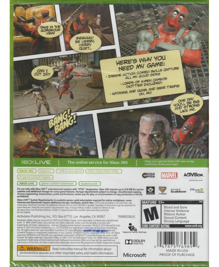 Deadpool (Xbox 360)