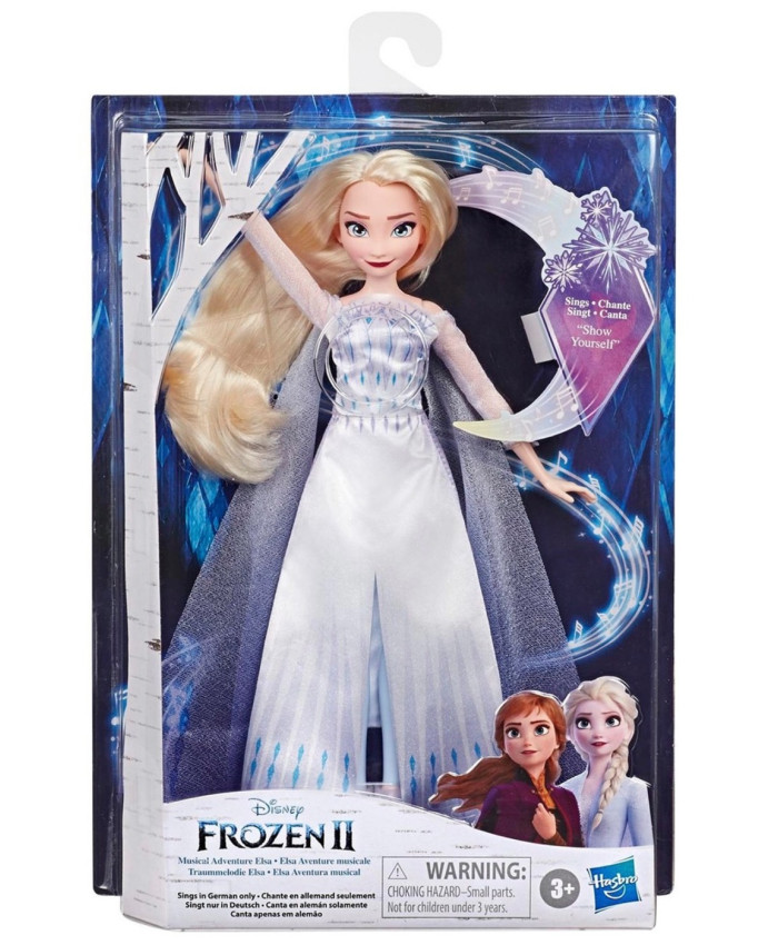 Disney Princess Frozen 2 Кукла Холодное Сердце 2 Поющая Эльза E8880/E9717