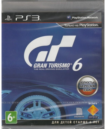игра Gran Turismo 6 Русская Версия (PS3)