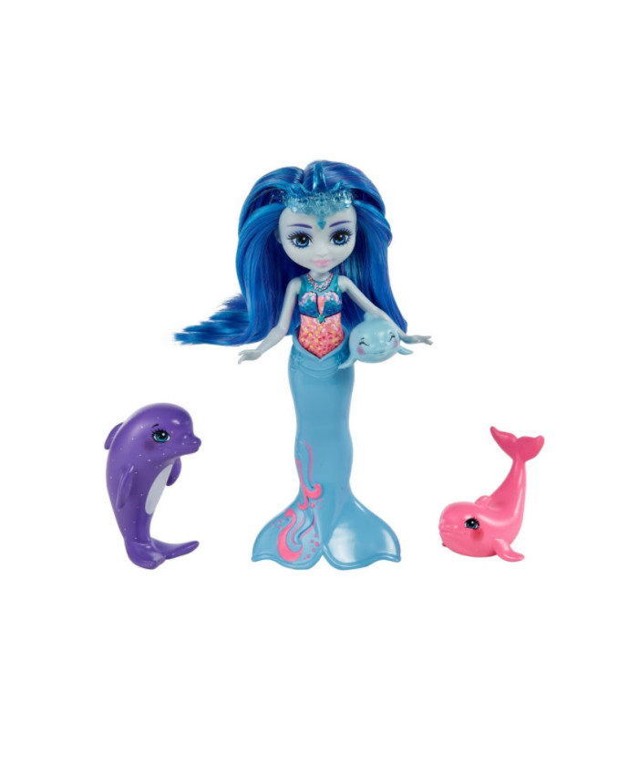 Кукла Mattel Enchantimals Семья с питомцем, HCF72
