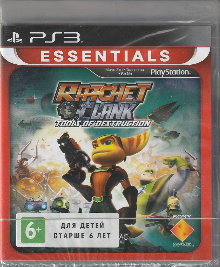 игра Ratchet & Clank: Tools of Destruction (PlayStation 3, Английская версия)
