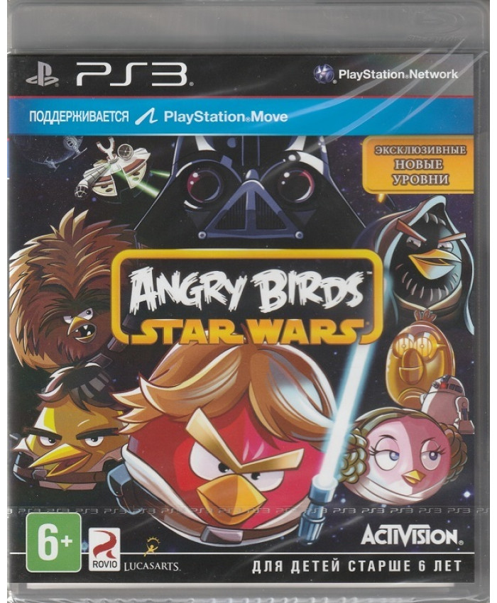 игра Angry Birds Star Wars с поддержкой PlayStation Move (PS3)