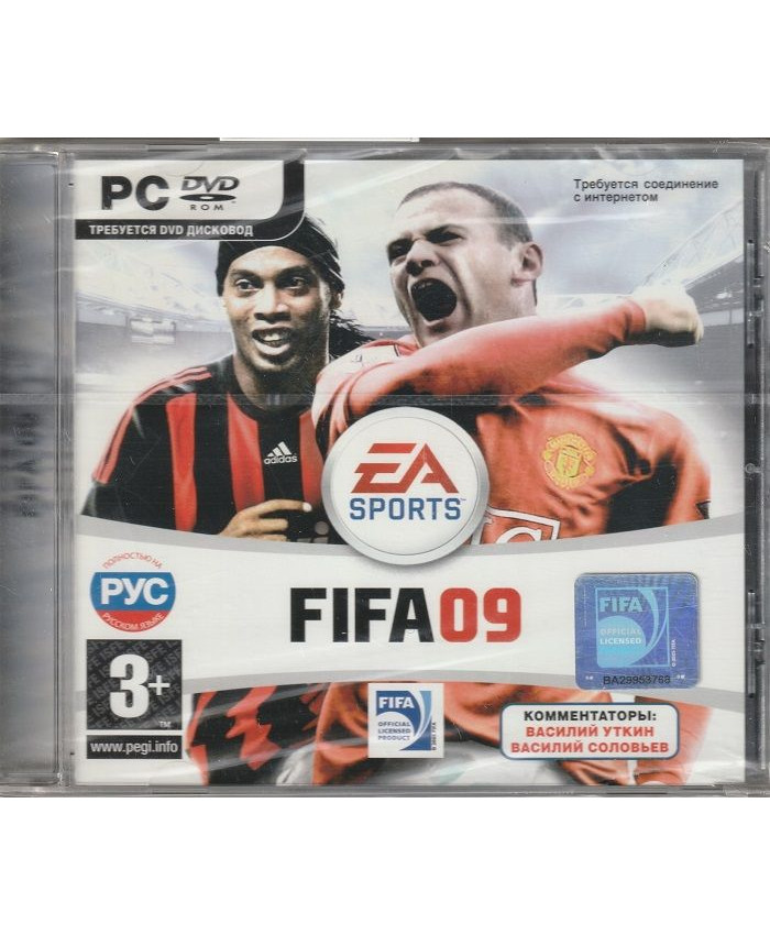 игра FIFA 09 Русская Версия Jewel (PC)