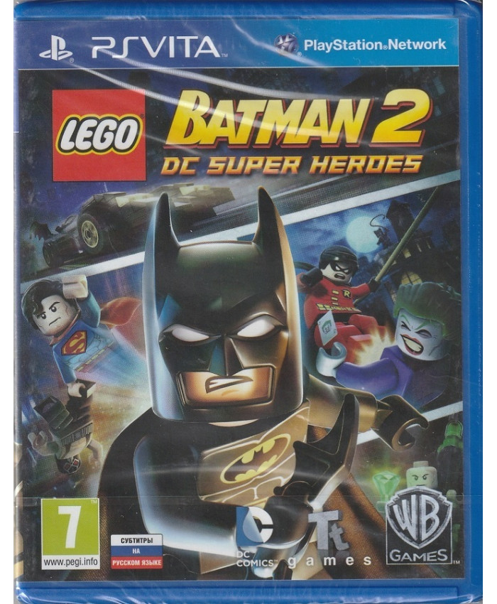 игра LEGO Batman 2: DC Super Heroes (PS Vita, русские субтитры)