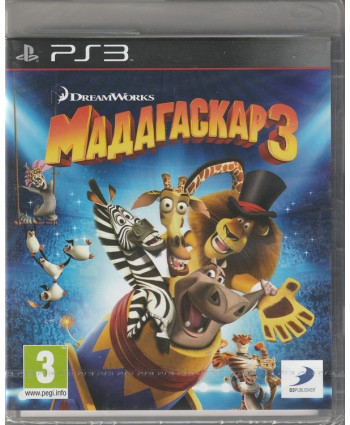 игра Мадагаскар 3 Русская версия (PS3)