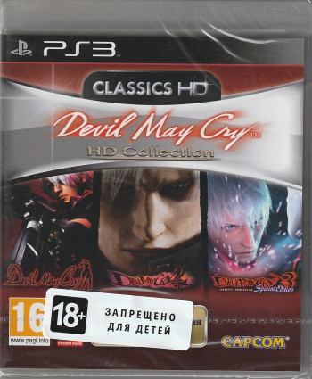 игра Devil May Cry HD Collection (PlayStation 3, Английская версия)
